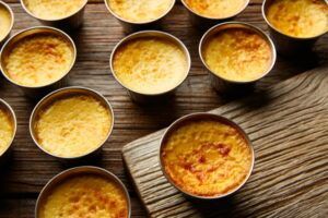 Flan de huevo saludable